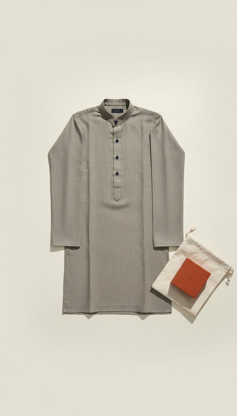Sandstone Gray Panjabi