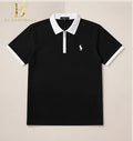 Premium BLACK Color Old Money Polo T-shirt