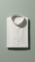 Classic White Panjabi Minimalist Cut