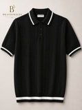 New Old Money Polo T-shirt Black